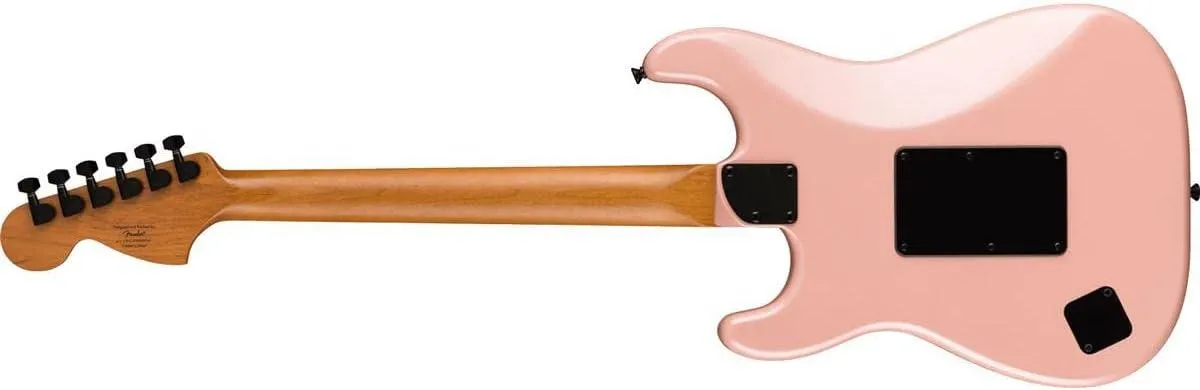 Fender 6 String Solid-Body Electric Guitar, Right, Shell Pink Pearl