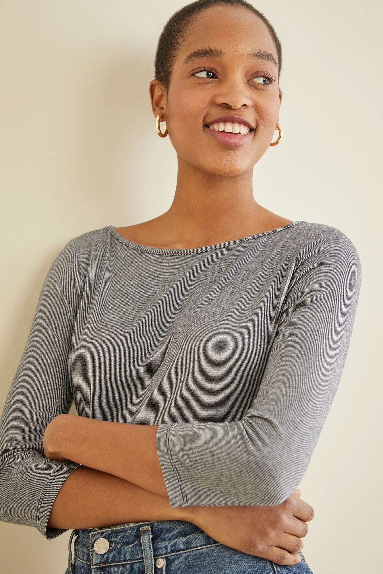 Francoise 3/4 Sleeve Tee